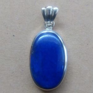 Pendentif cabochon Lapis-lazuli